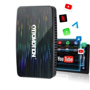 OTTOMOTION AI Box 3 IN 1 Wireless Carplay Android Auto Adapter YouTube Netflix - Bild 1 von 8