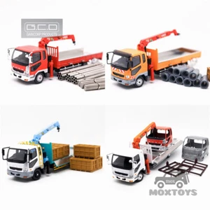 GCD 1:64 Fuso boom truck Diecast Model Car - Picture 1 of 24