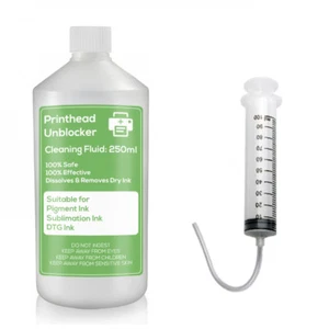 Epson Ugello Sblocca 250ml Testina di Stampa Detergente WF-7610 WF-7620 Testa - Afbeelding 1 van 1