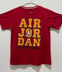 Vintage Youth Air Jordan Jumping Man T-Shirt Size XL (20) Short Sleeve Crew Neck - Picture 1 of 5