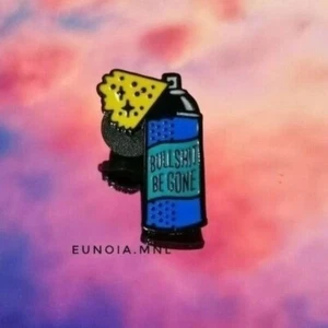 3/$20 Bs Be Gone Enamel Pin - Picture 1 of 1