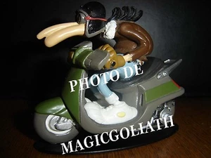 Scooter PEUGEOT 50 SV French moped Motorbike Joe Bar Team resin moped figure NEW - Picture 1 of 1