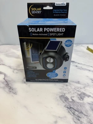 Luz de seguridad solar inalámbrica sensor de movimiento centinela solar exterior nuevo Foto 1 de 3