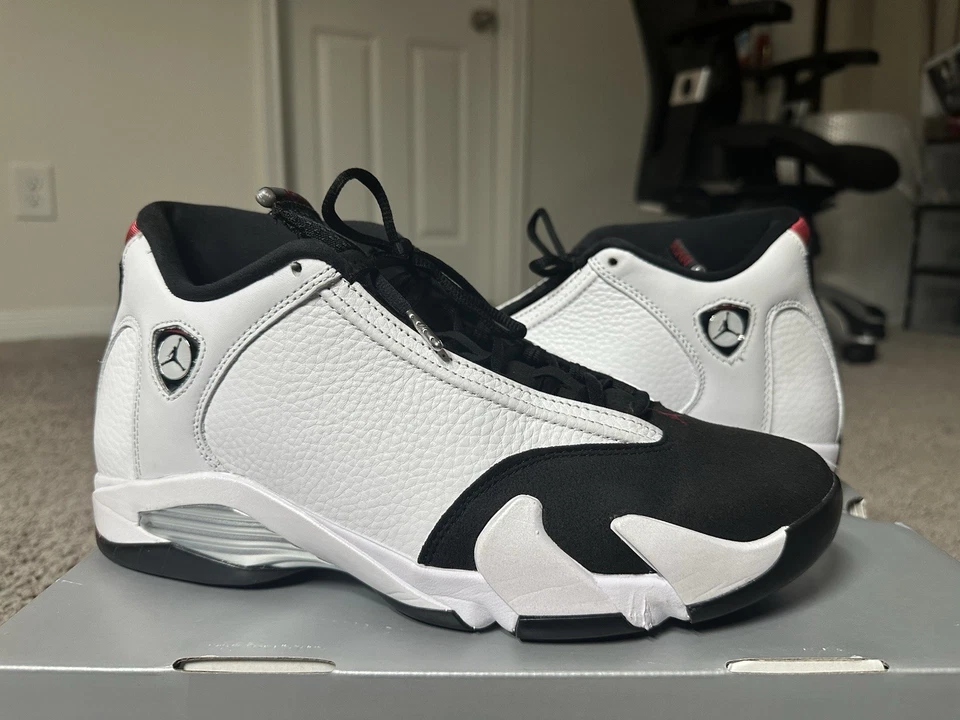 2024 Air Jordan 14 Retro "Puntera Negra" 487471-160 ¡Talla 11! Foto 1 de 4