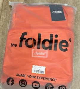 The Original Foldie Foldable Travel Bag 40L Orange NWT - Picture 1 of 5