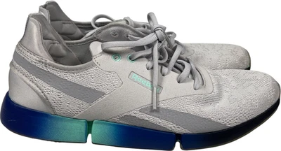 Reebok Women’s Gray/Blue DMX Moving Air Lace Up Athletic Shoes - 8.5 - Image 1 of 4