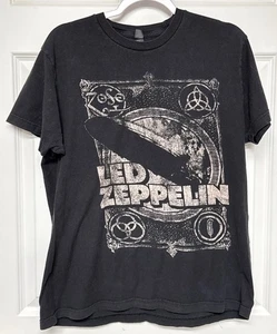 Vintage Led Zeppelin T-Shirt Zoso Rock Metal Band Herren Größe L - Bild 1 von 5