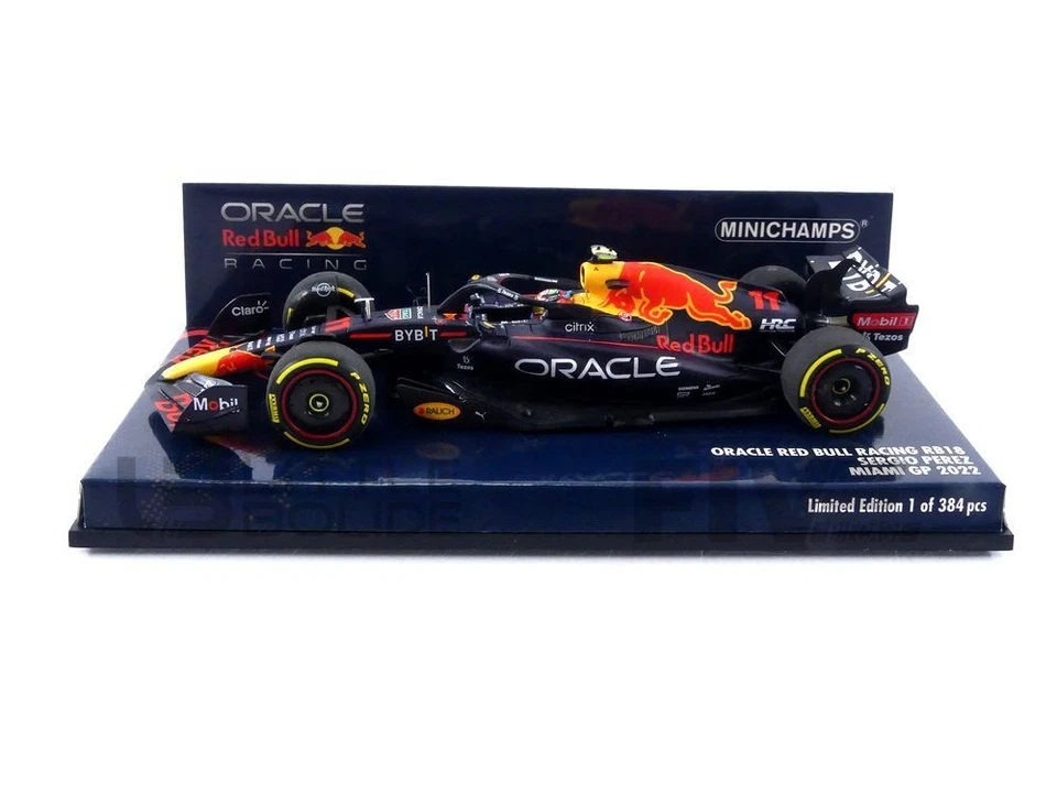 MINICHAMPS 1/43 - RED BULL RB18 - GP MIAMI 2022 (S. PEREZ) 417220511 - Photo 1/1