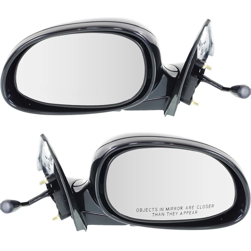 Manual Remote Mirror Set Of 2 For 1992-1995 Honda Civic Manual Folding Paintable - Изображение 1 из 4