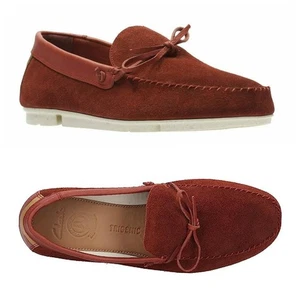 Scarpa Clarks TRIGENIC ORTHOLITE XL EXTRALIGHT rosso mattone scamosciata uomo UK-10 G 44,5 M - Foto 1 di 3