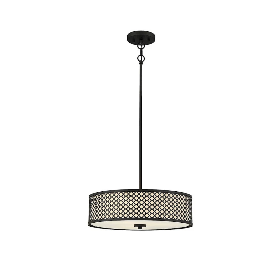 Colgante Savoy House 3 luces 5", negro mate - M70108MBK Foto 1 de 1