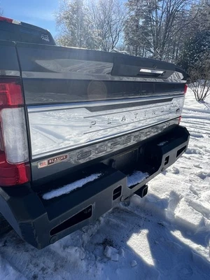 Rear Platinum Tail Gate Assembly Camera Step Gray J7 Ford F250 F350 17-19 *Note - Image 1 of 4