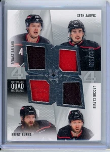 2024-25 Ultimate Collection JERSEY - Aho & Jarvis & Burns & Slavin /149 - Bild 1 von 3