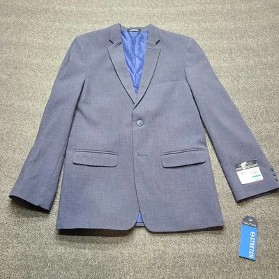 Nautica Traje Chaqueta Niños 16 Regular Noruego Azul 2 Botones Elastizado Forrado Vestido Foto 1 de 4