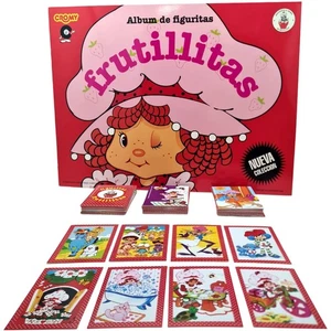 Strawberry Shortcake Complete Sticker Album Cromy Argentina 159 Stickers to glue - Picture 1 of 3