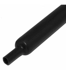 Schrumpfschläuche ohne Klebstoff Durchmesser 4,8mm 2:1 Schwarz - Bild 1 von 1