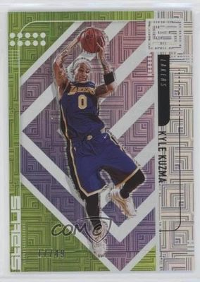 Cuadrados Escher verdes pequeños Panini Status Tmall 2019-20/49 Kyle Kuzma #84 Foto 1 de 2