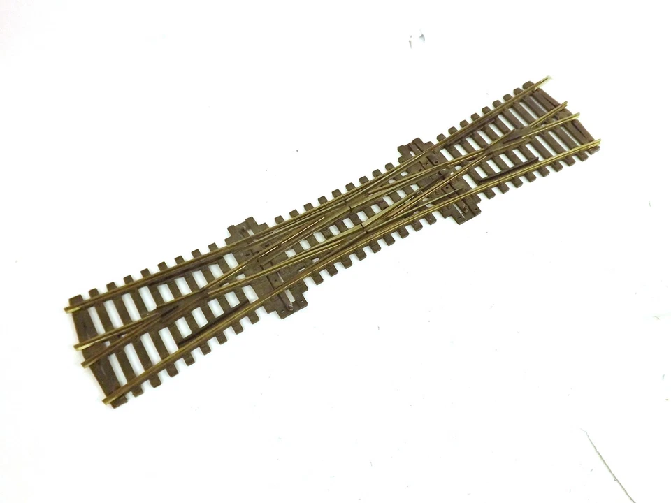 Peco Insulfrog Code 100 Crossing Double Slip Ex-Layout (OO Gauge) Unboxed - Image 1 of 1