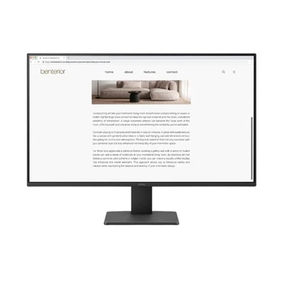 BenQ GW2791 27" IPS Full HD 100Hz 5ms Eye-Care Technology HDMI DP Monitor-Black - Image 1 of 3