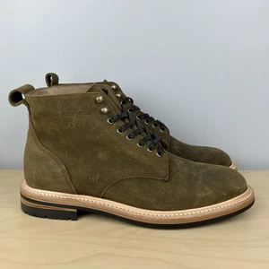 Taylor Stitch Herren Größe 10,0 The Trench Boot Goldbraun Gewachstes Wildleder Stiefel - Bild 1 von 12