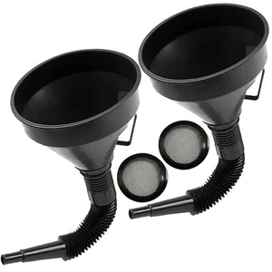 Flex Funnel - Wide Mouth Flexible Funnel with Handle, Multi-Functional Large ... - Picture 1 of 7