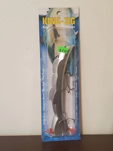 Boone King Zig Trolling Lure - 6.5" - 2oz - Silver (132) - Picture 1 of 1