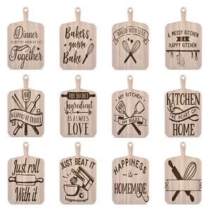 Kitchen quotes stickers decals 12 great designs wall tiles new home KQ 6 - Picture 1 of 28