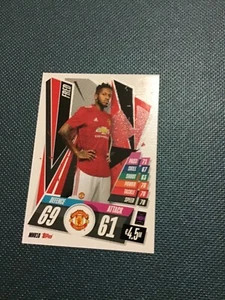 TOPPS MATCH ATTAX 2020-21 🏆 FRED 🔴🔴 MANCHESTER UTD - Picture 1 of 1