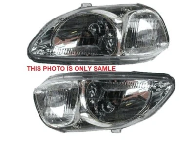 HONDA CIVIC EK4 SDN H/B MODEL 1996 99 HEADLIGHTS ELECTRIC PAIR LH RH NEW LHD - Image 1 of 2