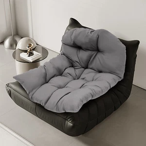Garden Hanging Swing Chair Bench Hammock Seat Replacement Cushion Pad Dark Grey - Picture 1 of 19