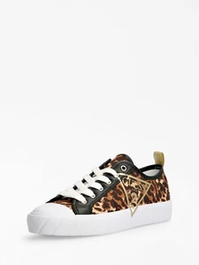 GUESS KERRIE 2 FL5K2RPEL12 leopardato sneakers scarpe donna - Foto 1 di 7