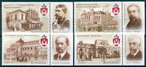 Romania 2017 MNH Iasi City of Great Union 4v Set Palaces Architecture Stamps - Picture 1 of 1