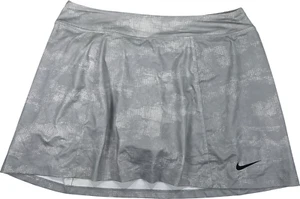 Nike Golf Women’s Gray Dri-Fit Lined Athletic Skirt - L - Picture 1 of 4