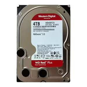 Western Digital Red Plus 4TB WD40EFZX-68AWUN0 5400RPM 128MB 3.5" SATA Hard Drive - Picture 1 of 5