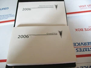 Pontiac Grand Prix 2006 manual del dueño + manuales de garantía (2) - Imagen 1 de 9