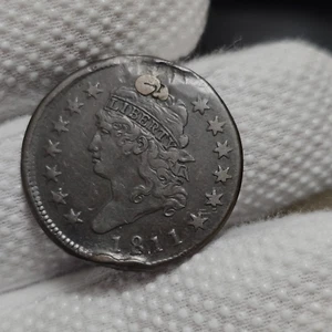 1811 Classic Head Large Cent High Grade Key Date Type Coin - Picture 1 of 12