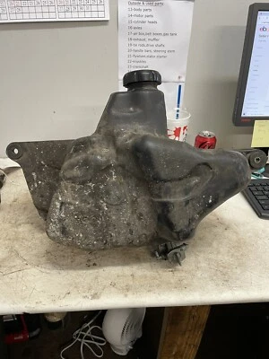 Suzuki King Quad 300 1998 Fuel Tank with Petcock 44110-19B01 Sku#Shelf - Image 1 of 4