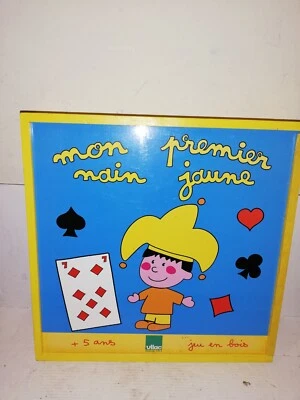 JEUX DE SOCIETE EN BOIS VILAC  LE NAIN JAUNE BEL ETAT - Photo 1/4