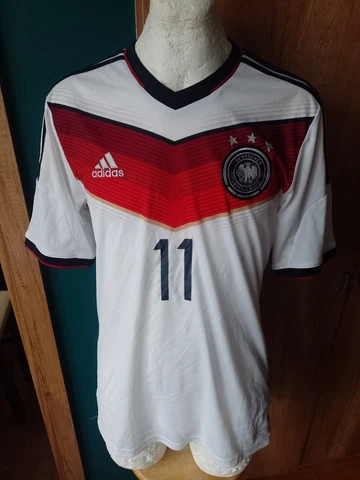 ADIDAS GERMANY KLOSE 11 WC 2014 BRAZIL SHIRT VINTAGE JERSEY SOCCER FOOTBALL Cover