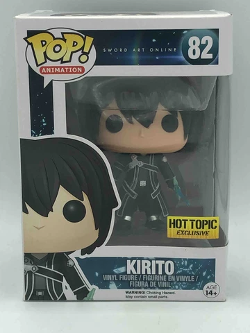 Funko POP! Animation Anime Sword Art Online Kirito with Translucent Swords #82 V Cover