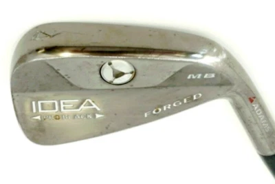 Adams Golf Idea Pro Black MB Forged 4 Iron Stiff Steel Shaft Golf Pride Grip - Image 1 of 4