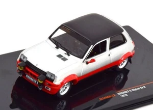 Renault 5 Alpine Gr.2 1978 Silver/Red CLC466N IXO 1:43 New! - Picture 1 of 1