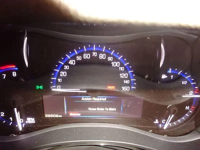OEM SPEEDOMETER 2015 CADILLAC ATS CLUSTER W/O AUTO START/STOP W/O HUD 39K MILES - Image 1 of 2
