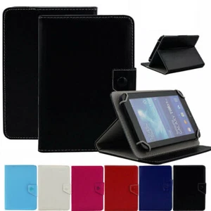 Leather Cover Smart Protective Case PU Stand For Apple iPad Pro Air 7"10"Tablet - Picture 1 of 30
