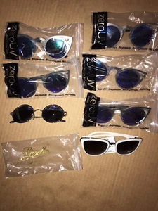 4 ZeroUV AND Giselle Cateye 3, Beyed CAT3 Total 7 Sunglasses Great Gift Present - Picture 1 of 12