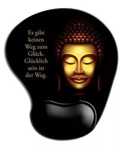 Podkładka pod mysz z podkładką pod mysz antypoślizgowa z motywacją powiedzenia biuro budda - Zdjęcie 1 z 19