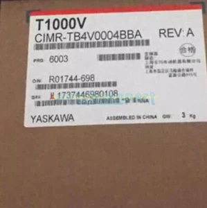 NEW 1PCS YASKAWA Inverter CIMR-TB4V0004BBA - Picture 1 of 1