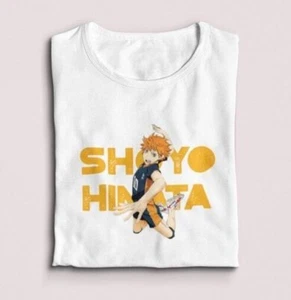 Shoyo Hinata Haikyuu Anime T-Shirt, Gift For Manga Fans, Japanese Tee - Picture 1 of 13