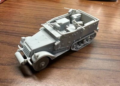 Tanque impreso en 3D 1/72 US M2 Half-Track Foto 1 de 4