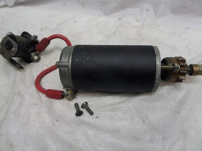 1987 FORCE 50HP 507Y7C ELECTRIC STARTER F575955 SOLENOID F177917 OUTBOARD MOTOR - Image 1 of 4